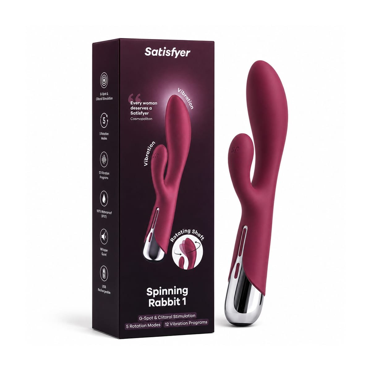 Satisfyer Spinning Rabbit 1 · Vibrador rabbit