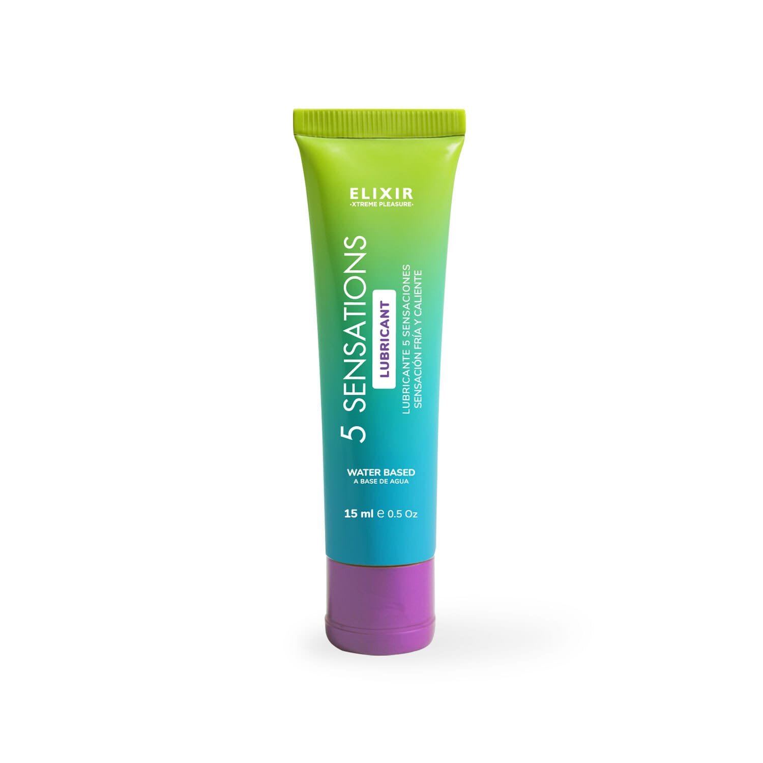 Lubricante 5 Sensaciones Elixir · Caja x 12 sachets de 15 ml · imagen 2