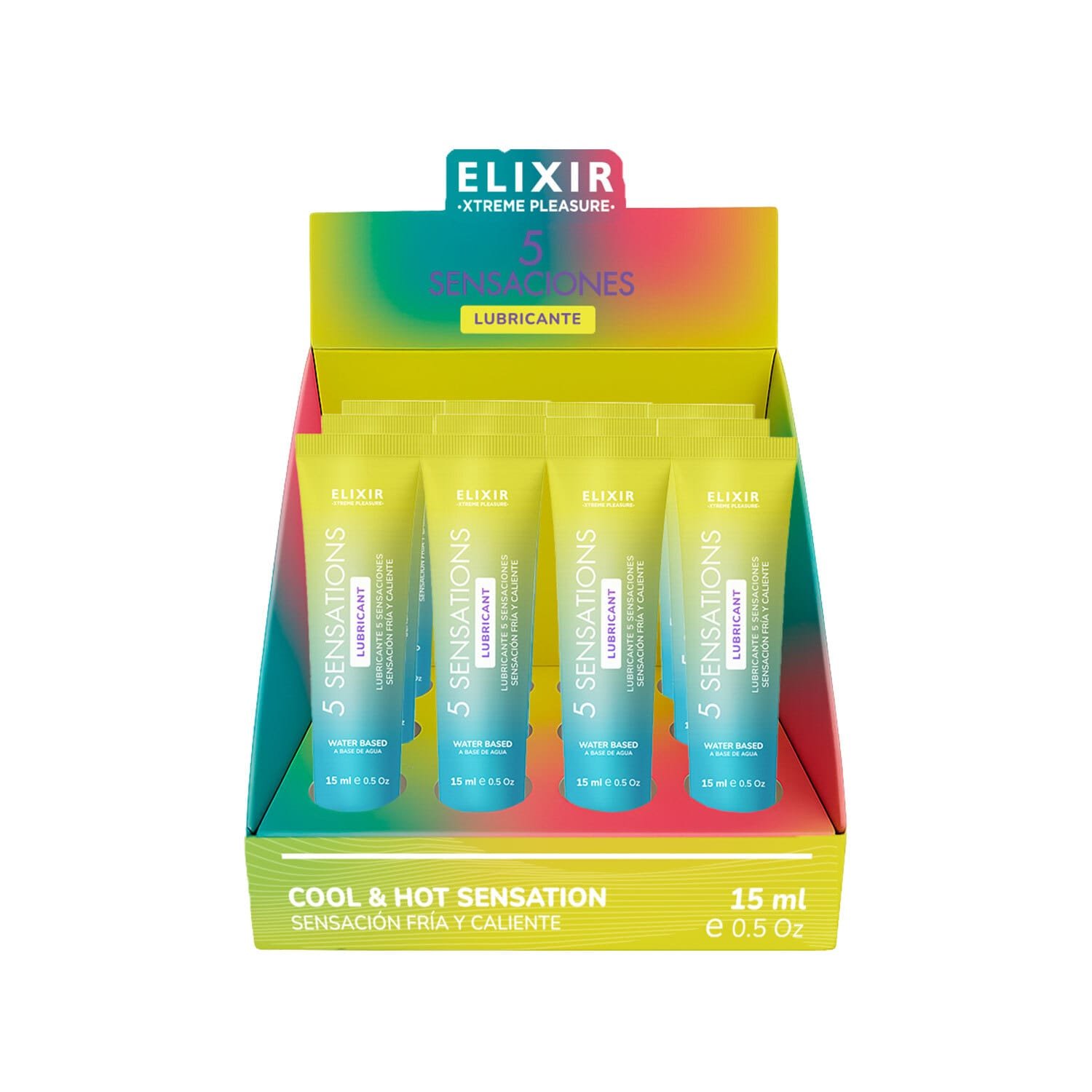 Lubricante 5 Sensaciones Elixir 30 ml
