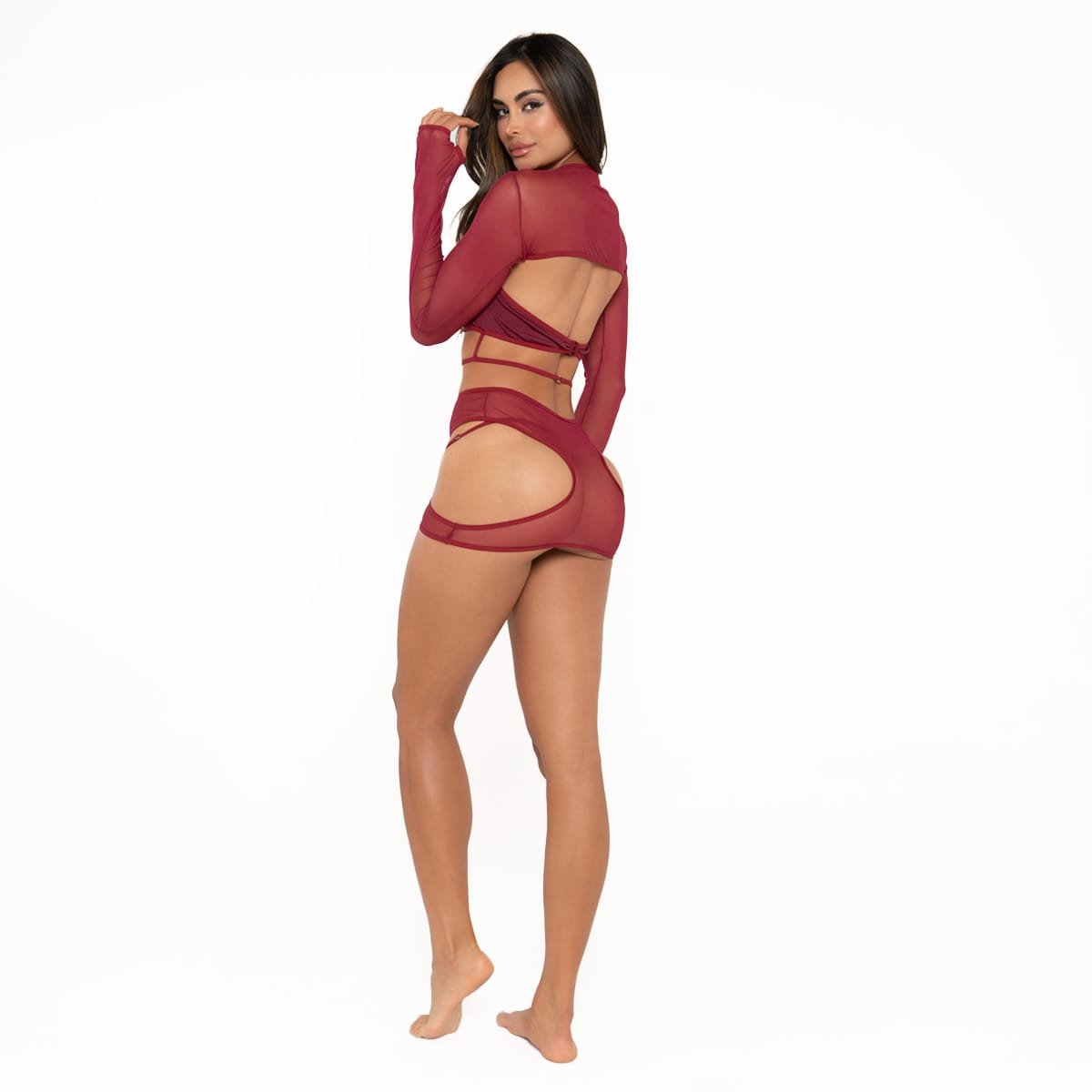 Conjunto Melisse Lerot Vinotinto · ML · imagen 2