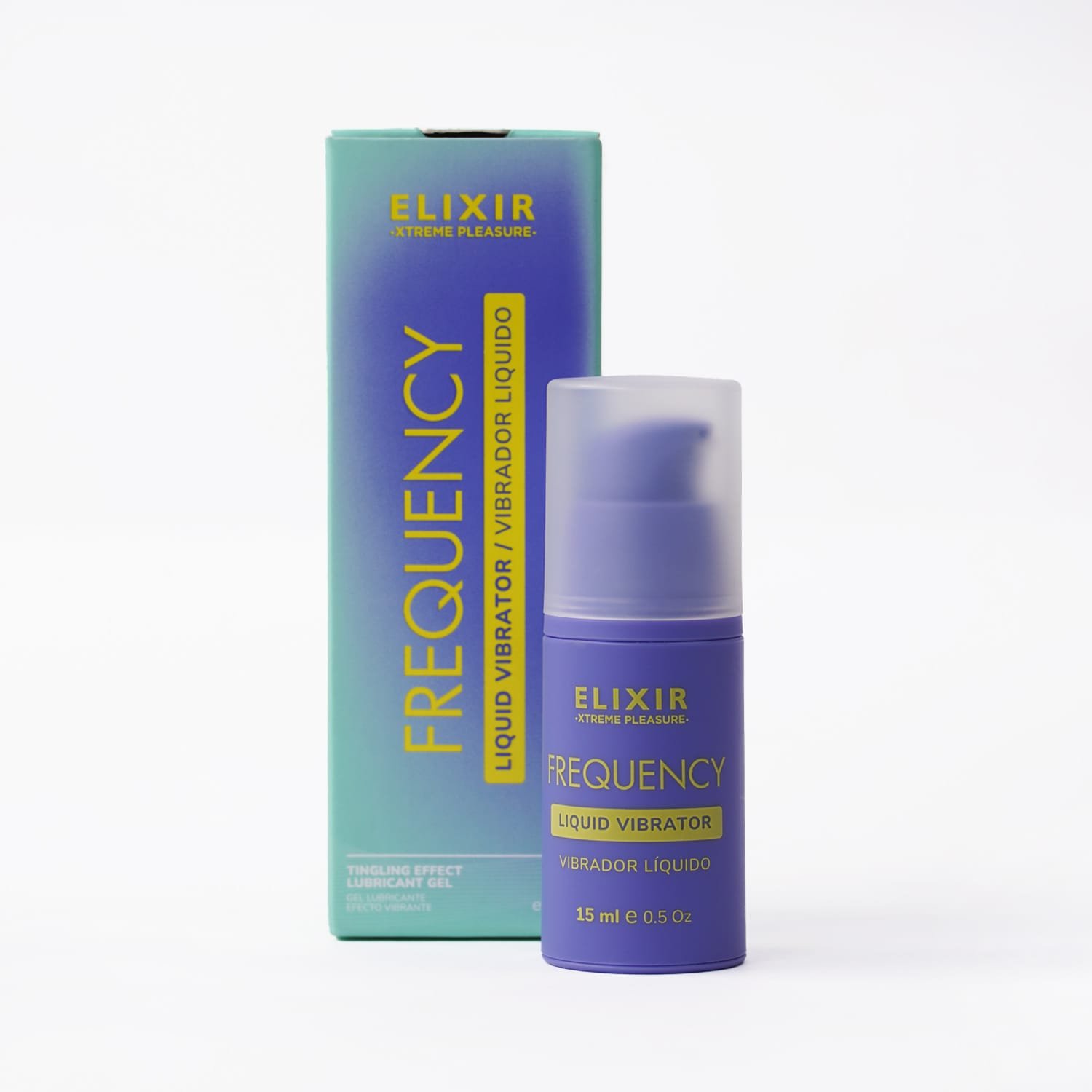 Frequency · Vibrador Líquido Elixir 15 ml
