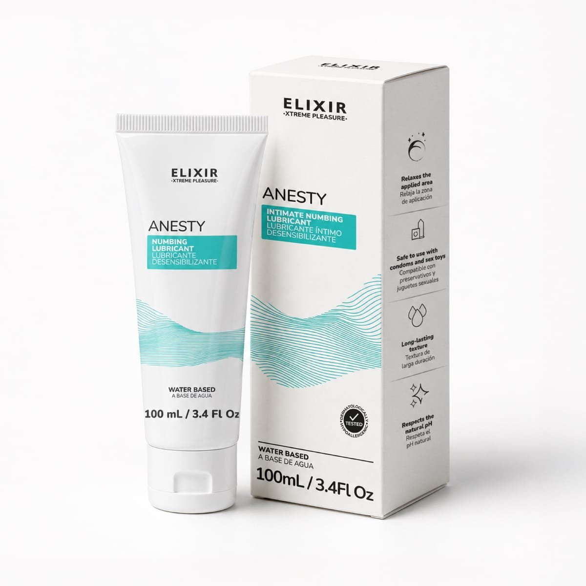 Promo Pague 2 Lleve 3 · Anesty Lubricante Anal Elixir 500 ml